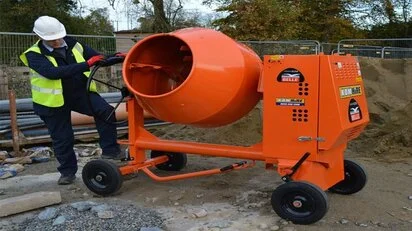 Types of concreting machines